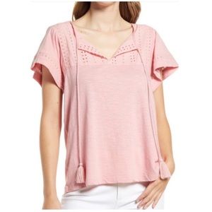 EUC Caslon top in Pink. Size XXL. Nordstrom Brand. Cute and cool for summer!